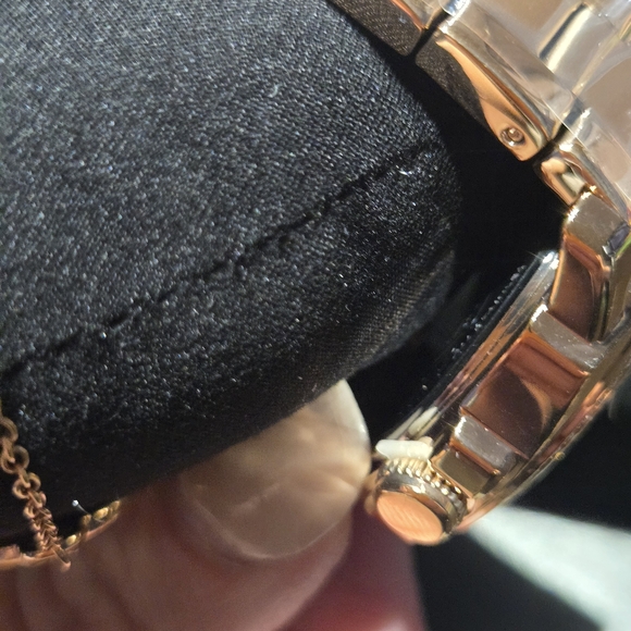 Coach Boyfriend Rose Gold Watch with Bracelet Gift Set - Picture 10 of 12